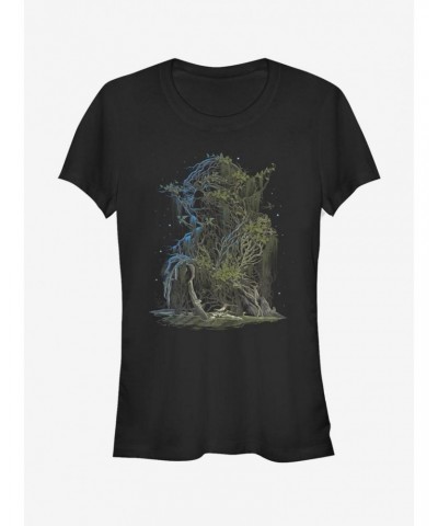 Star Wars Nature Yoda Girls T-Shirt $6.63 T-Shirts