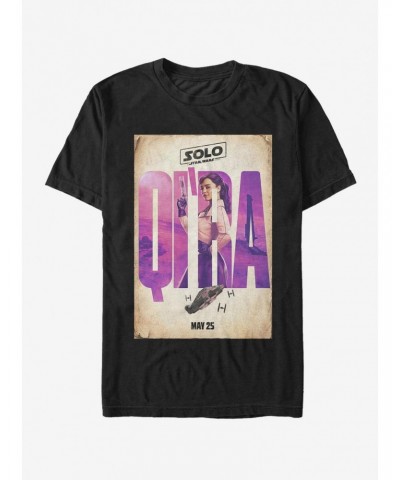 Star Wars Solo A Star Wars Story Qi'ra Name Poster T-Shirt $5.12 T-Shirts