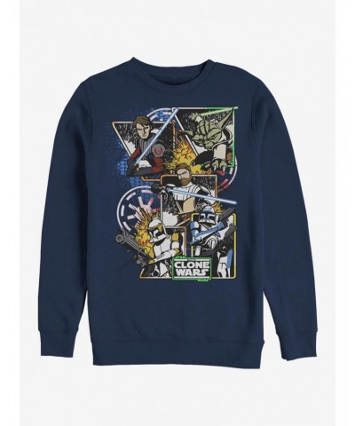 Star Wars The Clone Wars Royal Flush Sweatshirt $10.04 Sweatshirts