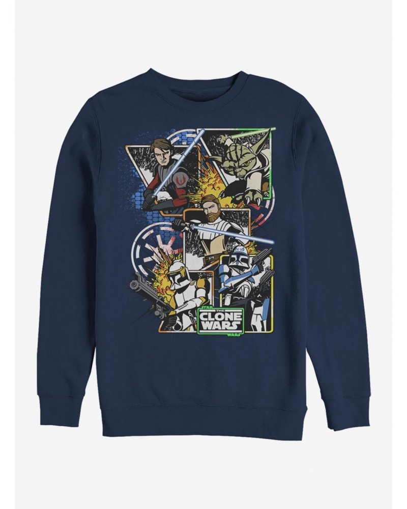 Star Wars The Clone Wars Royal Flush Sweatshirt $10.04 Sweatshirts