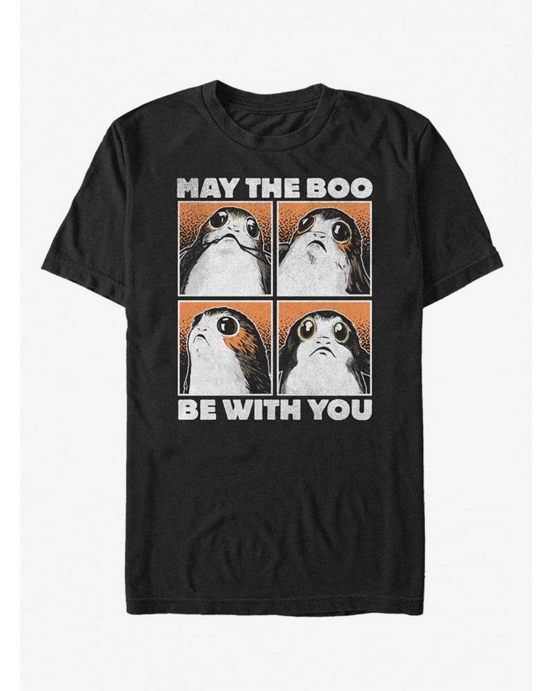 Halloween Porg Boo With You T-Shirt $5.28 T-Shirts