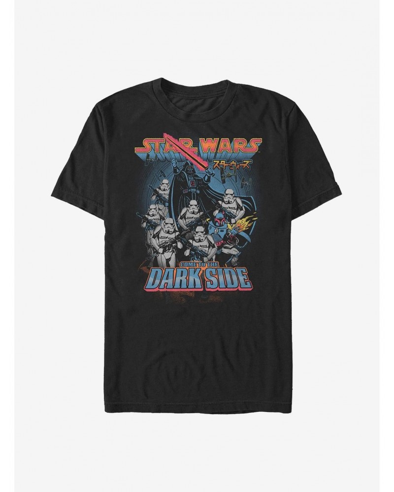 Star Wars Come To The Dark Side Poster T-Shirt $7.61 T-Shirts