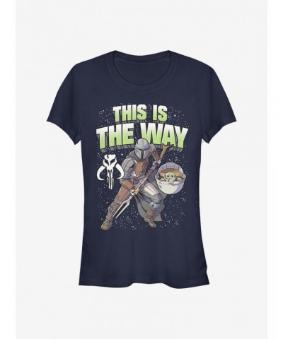 Star Wars The Mandalorian The Mando Way Girls T-Shirt $5.02 T-Shirts