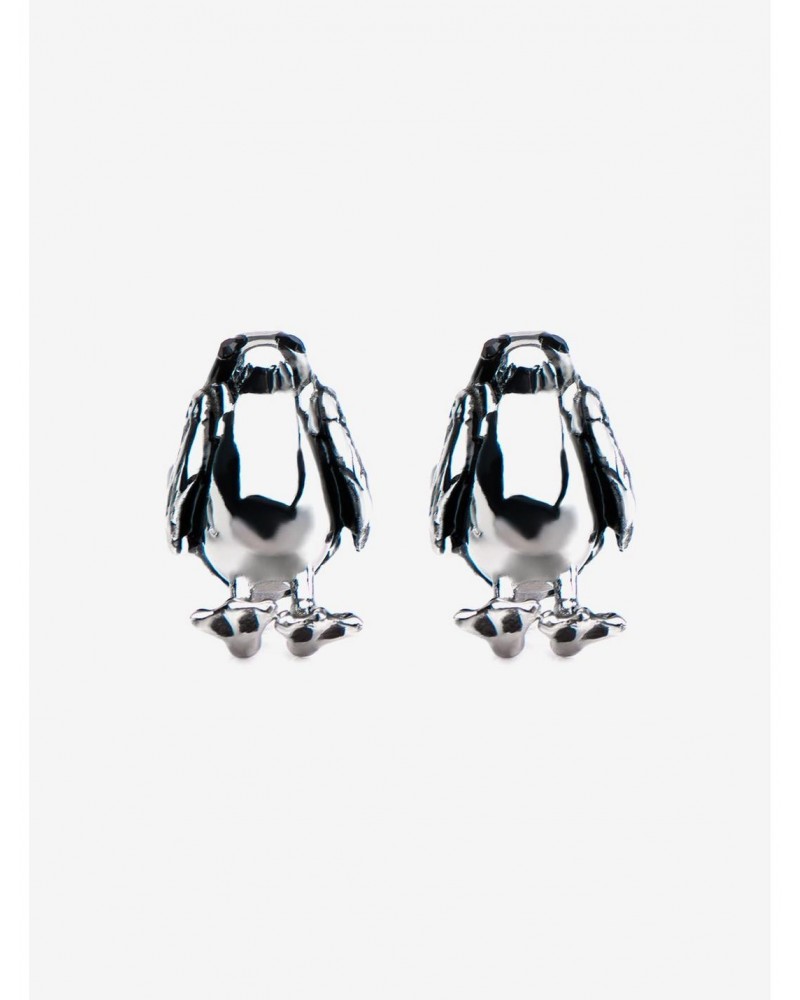 Star Wars Episode 8 Stainless Steel Porg 3D Stud Earrings $10.20 Earrings