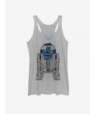 Star Wars Decorative R2-D2 Girls Tank $6.84 Tanks