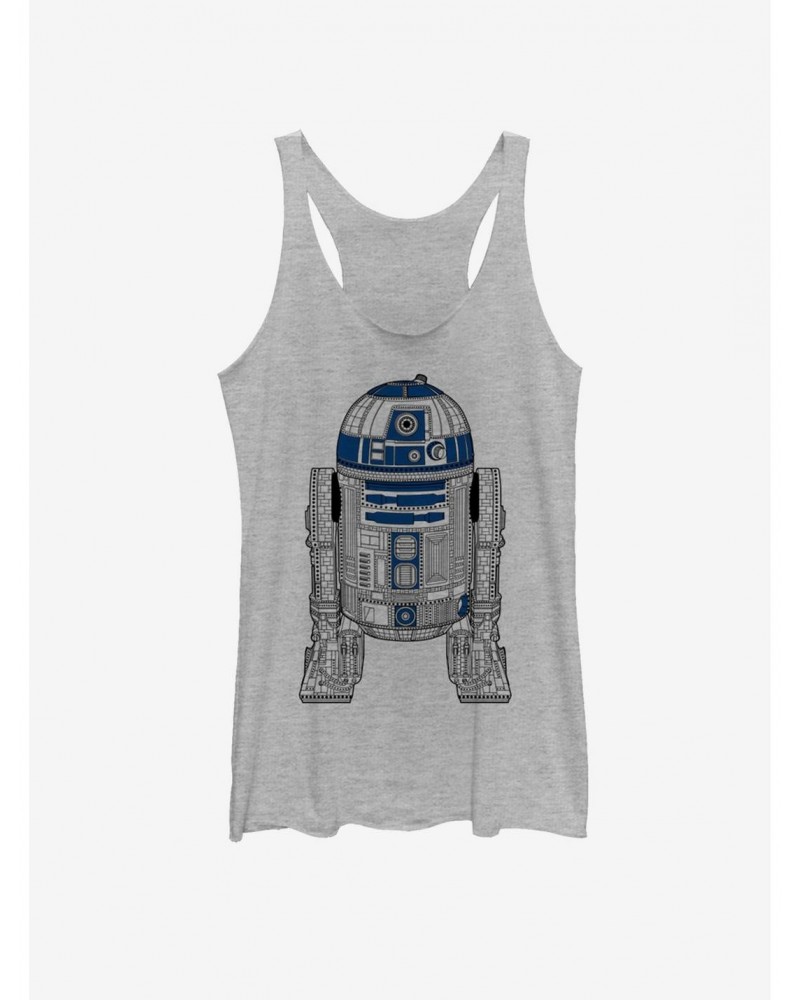 Star Wars Decorative R2-D2 Girls Tank $6.84 Tanks