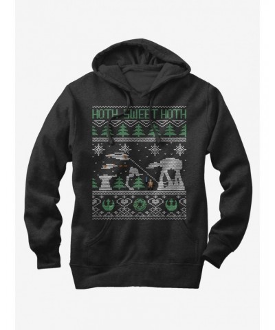 Star Wars Hoth Sweet Hoth Ugly Christmas Sweater Girls Hoodie $12.93 Hoodies