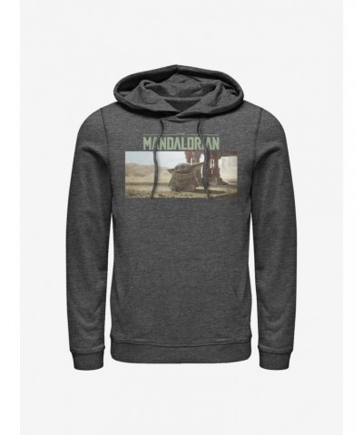 Star Wars The Mandalorian The Child Still Looking Hoodie $12.57 Hoodies