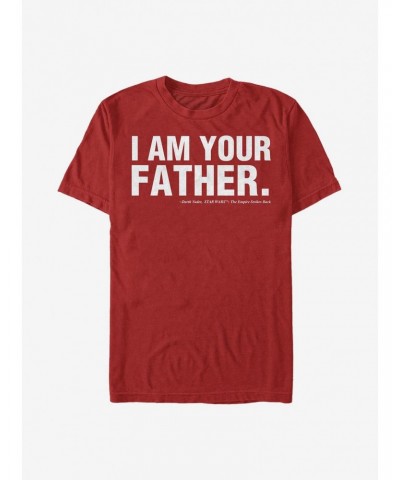 Star Wars I Am Your Father Quote T-Shirt $6.52 T-Shirts