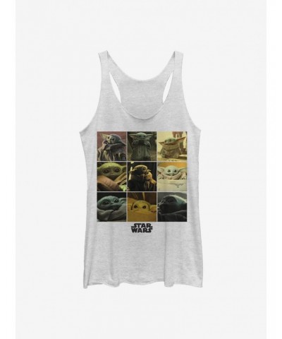 Star Wars The Mandalorian The Child Grid Girls Tank $9.12 Tanks