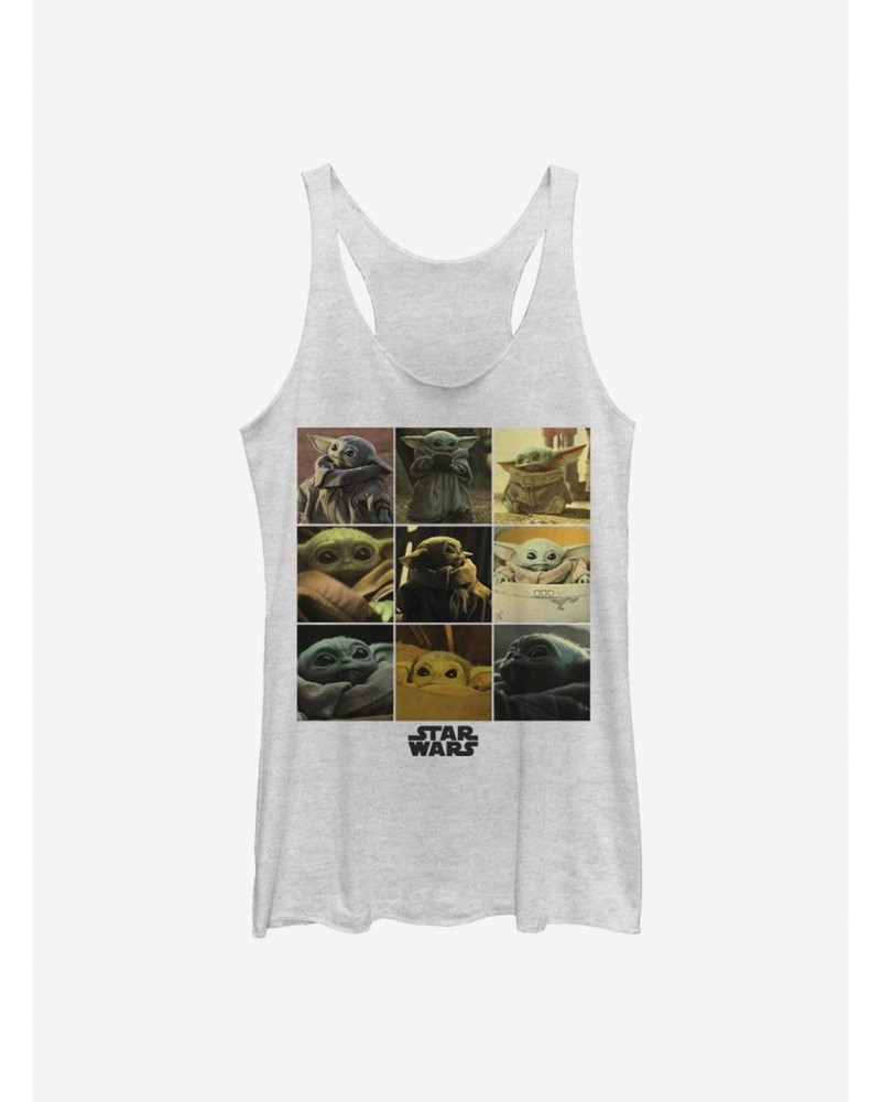 Star Wars The Mandalorian The Child Grid Girls Tank $9.12 Tanks