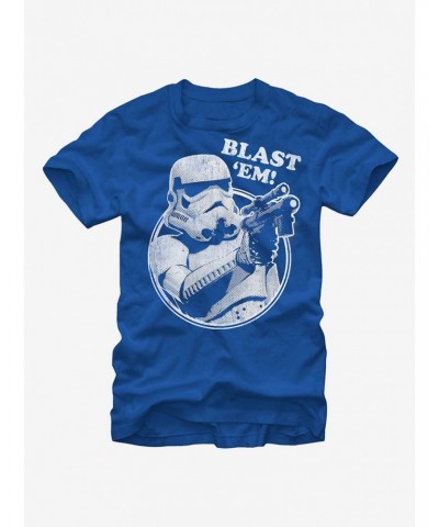 Star Wars Stormtrooper Blast Em T-Shirt $6.52 T-Shirts