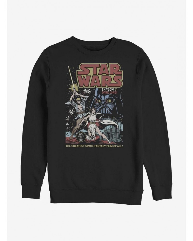 Star Wars Great Space Fantasy Sweatshirt $14.46 Sweatshirts