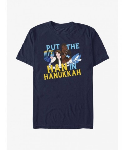 Star Wars Han In Hanukkah T-Shirt $5.44 T-Shirts