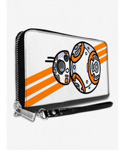 Star Wars BB-8 Pose Womens Zip Around Wallet $14.66 Wallets