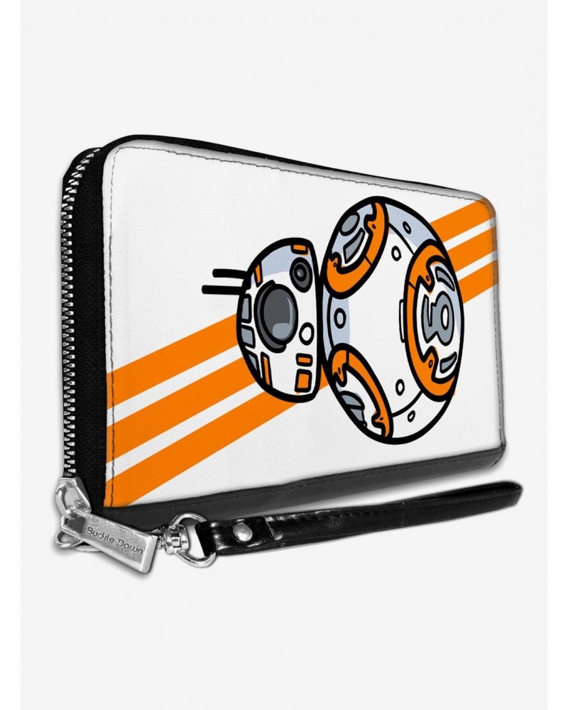 Star Wars BB-8 Pose Womens Zip Around Wallet $14.66 Wallets