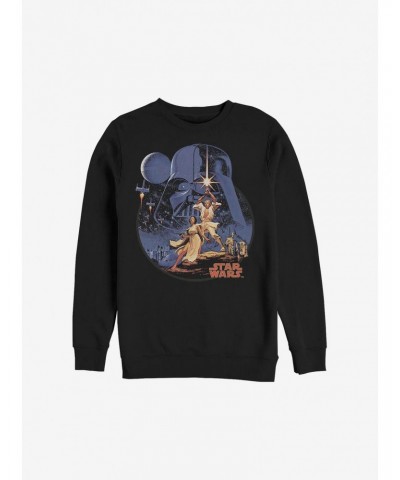 Star Wars Stellar Vintage Crew Sweatshirt $10.33 Sweatshirts