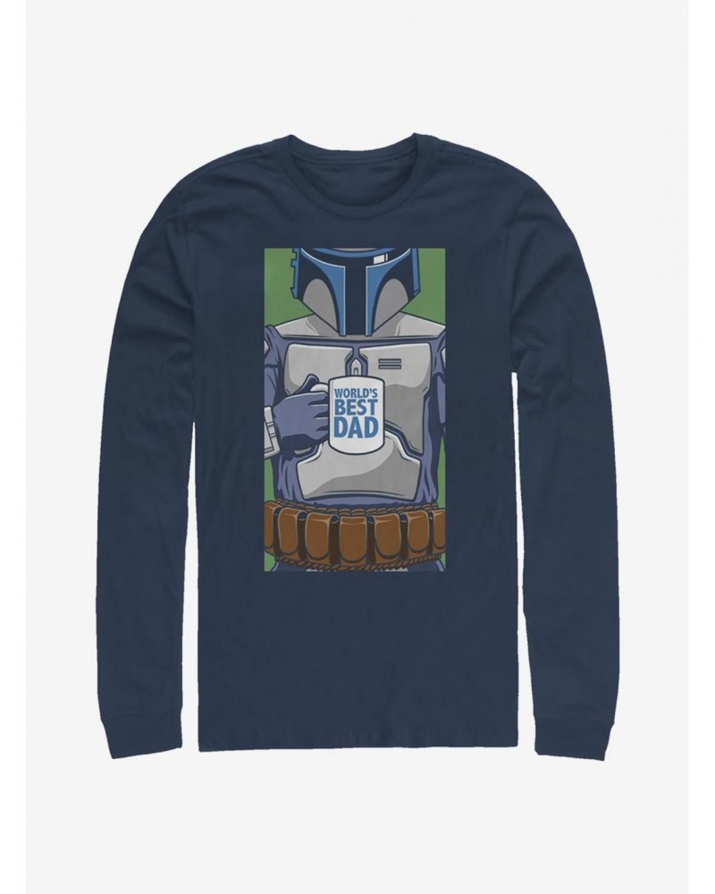 Star Wars World's Best Dad Long-Sleeve T-Shirt $10.79 T-Shirts