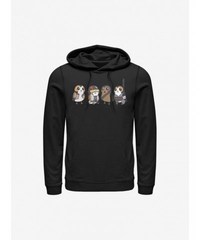 Star Wars: The Last Jedi Porgs As Characters Hoodie $17.24 Hoodies