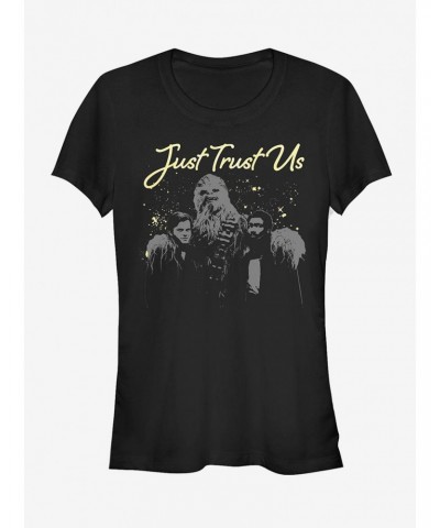 Star Wars Just Trust Us Stars Girls T-Shirt $6.31 T-Shirts