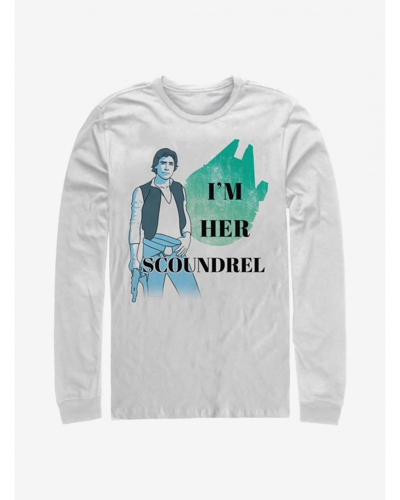 Star Wars Han Solo Her Scoundrel Long-Sleeve T-Shirt $13.16 T-Shirts