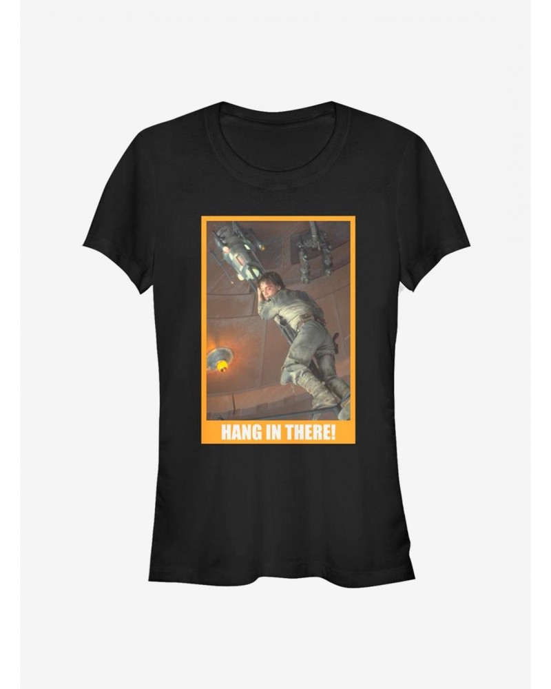 Star Wars Hang In There Girls T-Shirt $7.60 T-Shirts