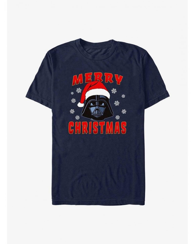 Star Wars Vader Merry Christmas T-Shirt $6.21 T-Shirts