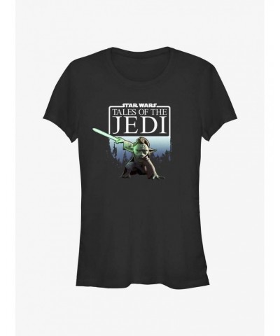 Star Wars: Tales of the Jedi Yaddle Girls T-Shirt $7.44 T-Shirts