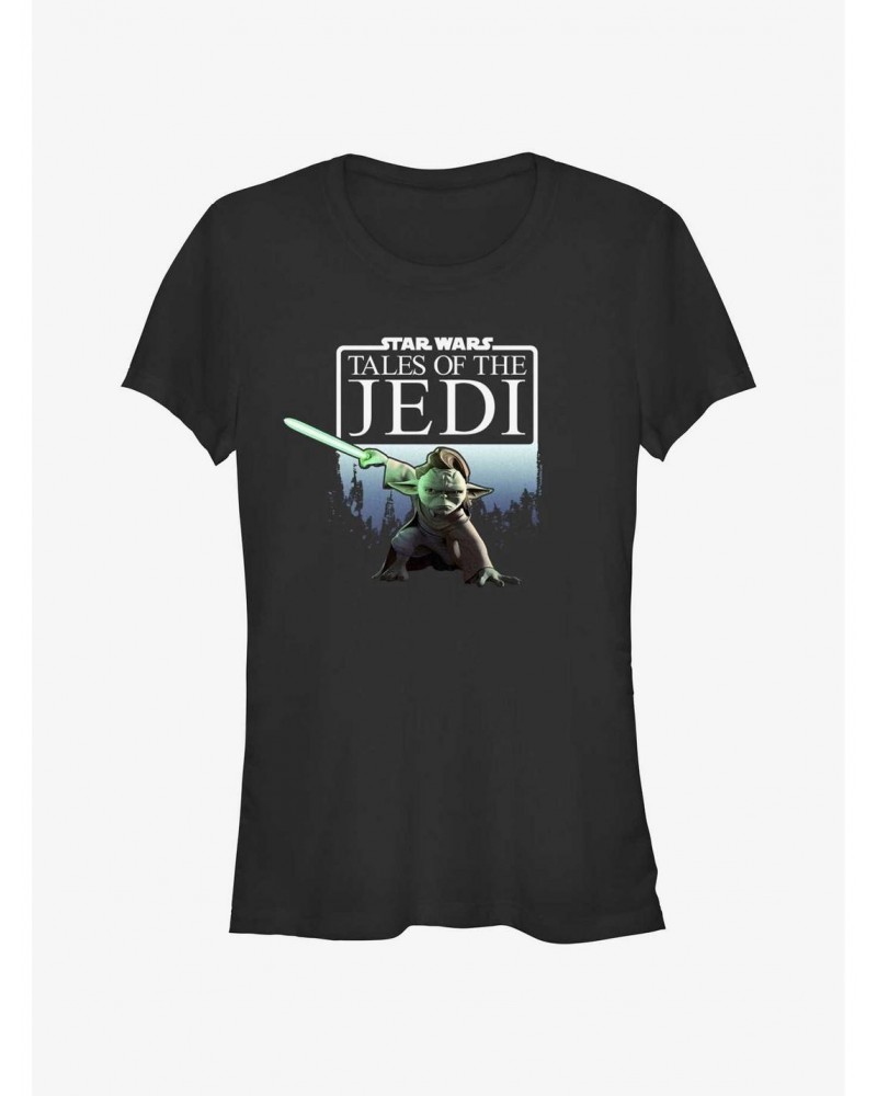 Star Wars: Tales of the Jedi Yaddle Girls T-Shirt $7.44 T-Shirts