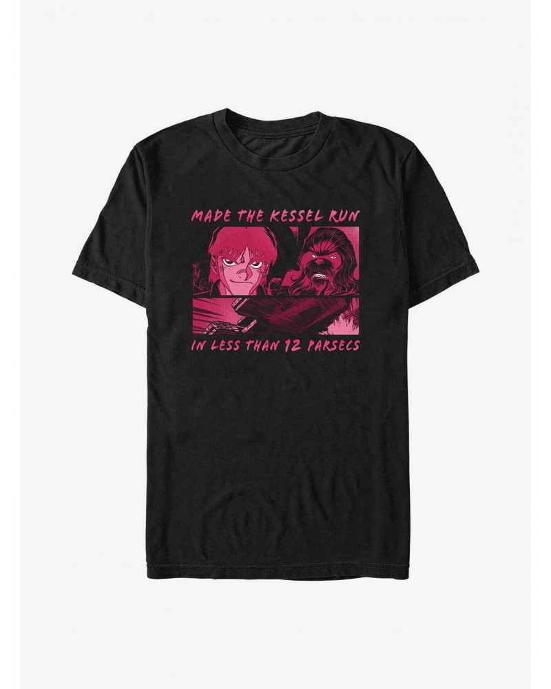 Star Wars Han Solo and Chewie Kessel Run T-Shirt $5.12 T-Shirts