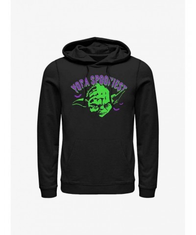 Star Wars Haunted Yoda Spookiest Hoodie $13.65 Hoodies