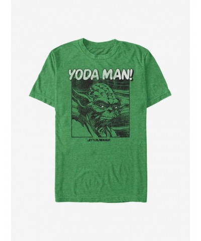 Star Wars Yoda Man T-Shirt $6.52 T-Shirts