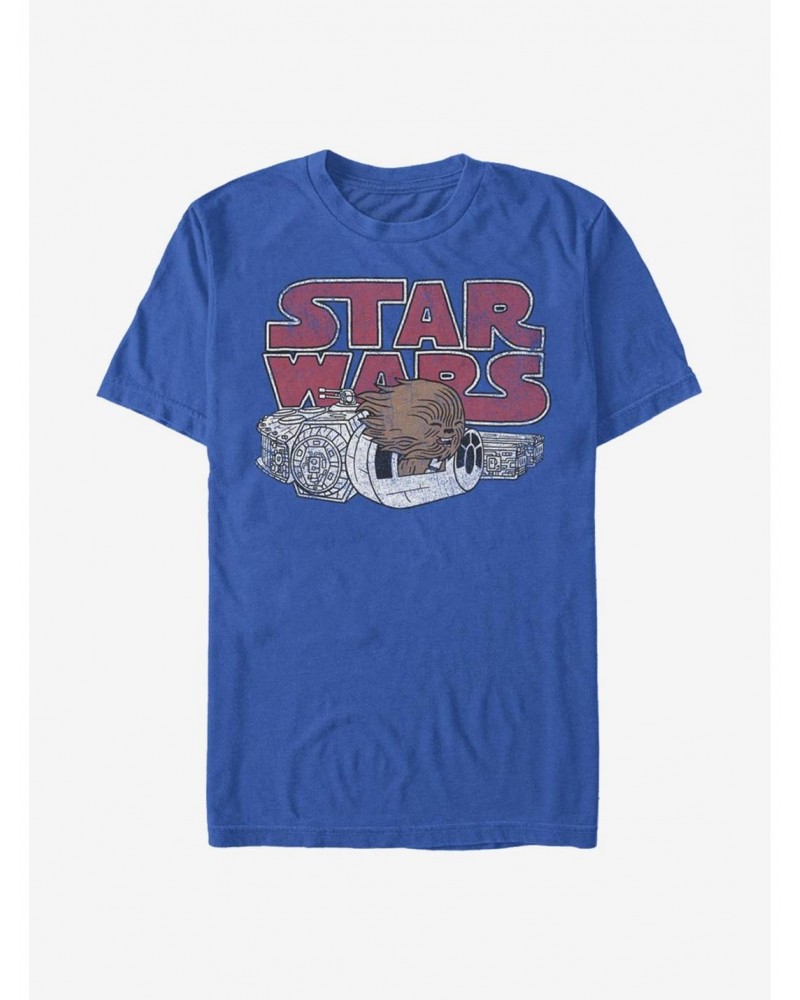 Star Wars Chewie Window T-Shirt $7.45 T-Shirts