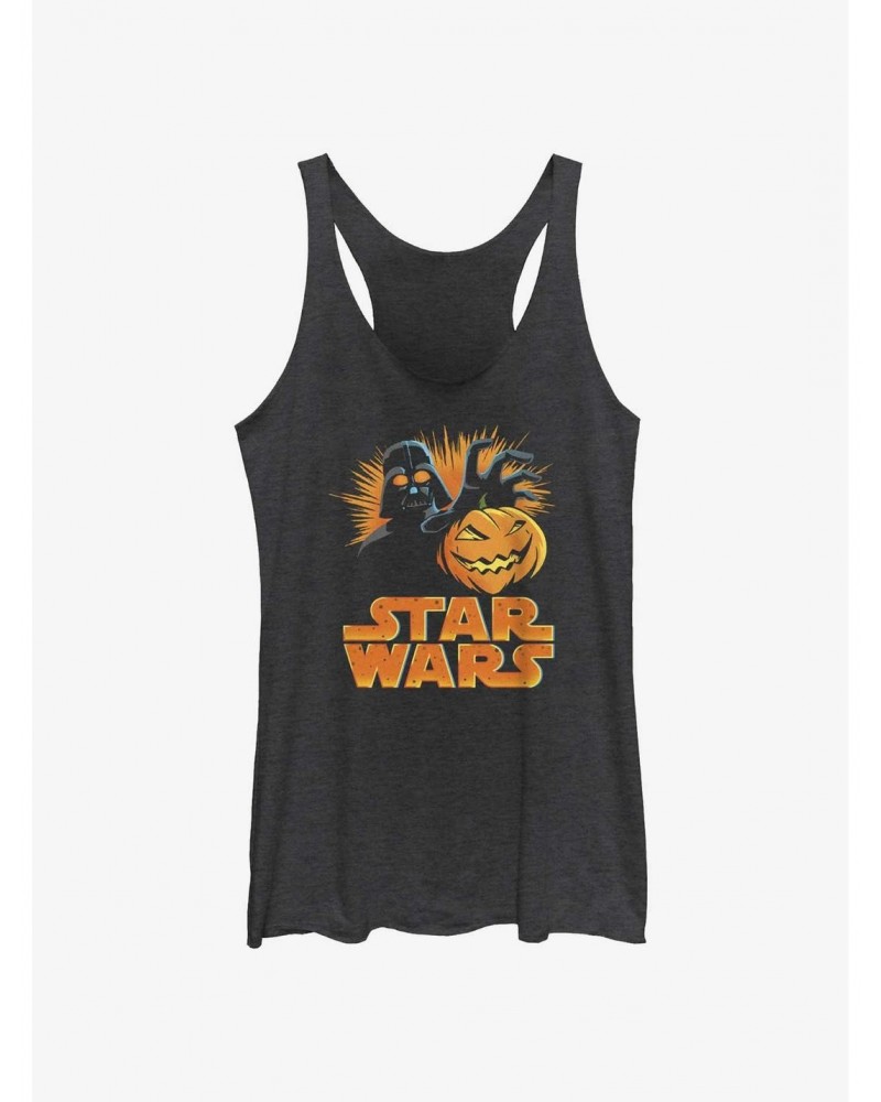 Star Wars Darth Pumpkin Girls Tank $8.50 Tanks